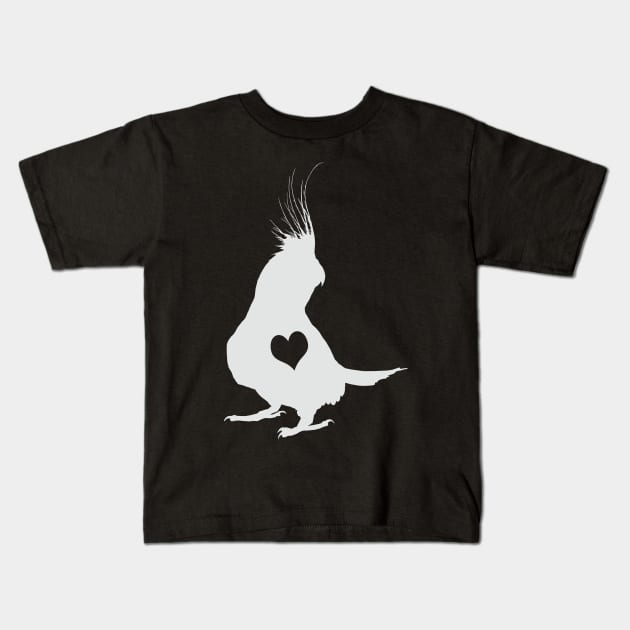 Adore Cockatiels Kids T-Shirt by Psitta